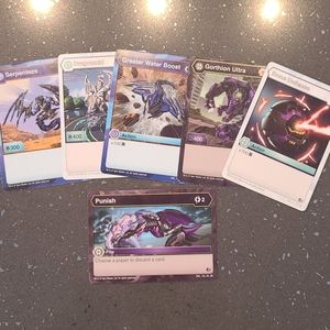 BAKUGAN Set of 6 Cards